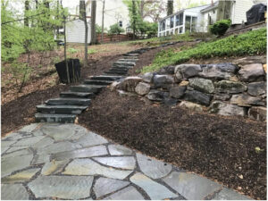 Can You Build a Walkway on a Slope? carroll landscaping